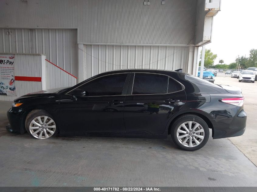 2020 Toyota Camry Le VIN: 4T1C11AK4LU968742 Lot: 40171782