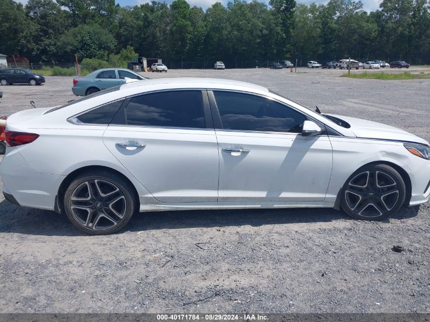 2018 Hyundai Sonata Sel VIN: 5NPE34AF8JH631865 Lot: 40171784