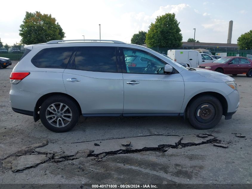 2016 Nissan Pathfinder Sv VIN: 5N1AR2MM4GC645161 Lot: 40171808