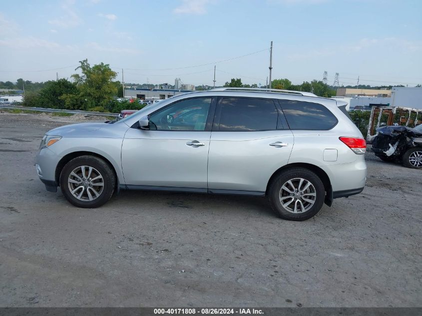 2016 Nissan Pathfinder Sv VIN: 5N1AR2MM4GC645161 Lot: 40171808