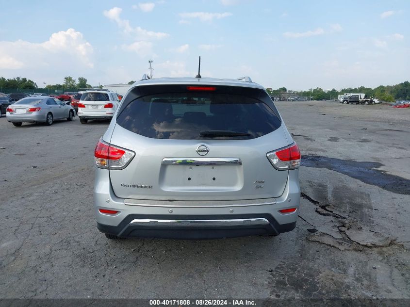 2016 Nissan Pathfinder Sv VIN: 5N1AR2MM4GC645161 Lot: 40171808