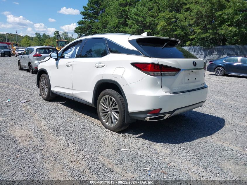 VIN 2T2JZMDA1NC332753 2022 Lexus RX, 350 no.3