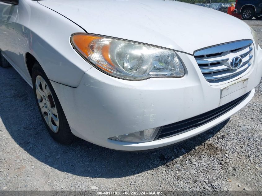 2010 Hyundai Elantra Gls VIN: KMHDU4AD7AU855718 Lot: 40171825