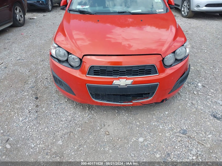 2013 Chevrolet Sonic Lt Auto VIN: 1G1JC6SG4D4175433 Lot: 40171828