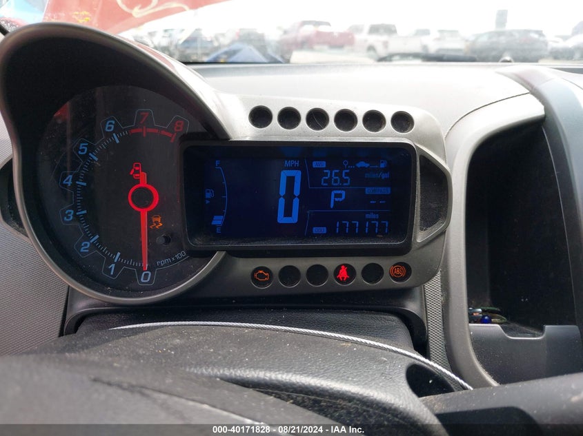 2013 Chevrolet Sonic Lt Auto VIN: 1G1JC6SG4D4175433 Lot: 40171828