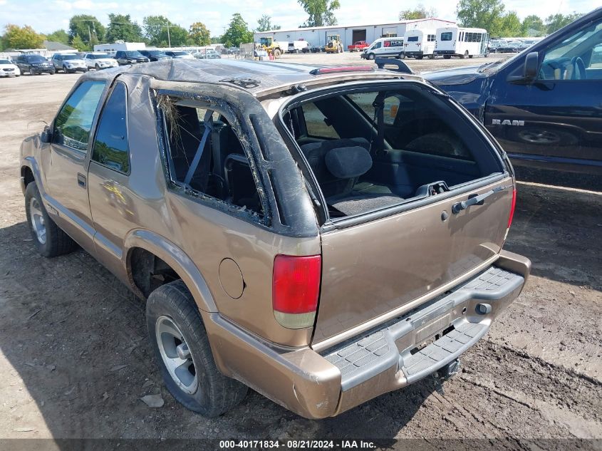 2001 Chevrolet Blazer Ls VIN: 1GNCS18W81K225771 Lot: 40171834