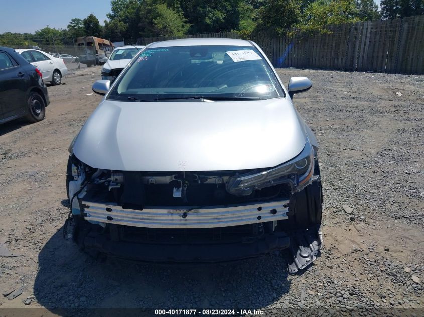 2022 Toyota Corolla Hybrid Le VIN: JTDEAMDE5NJ043279 Lot: 40171877