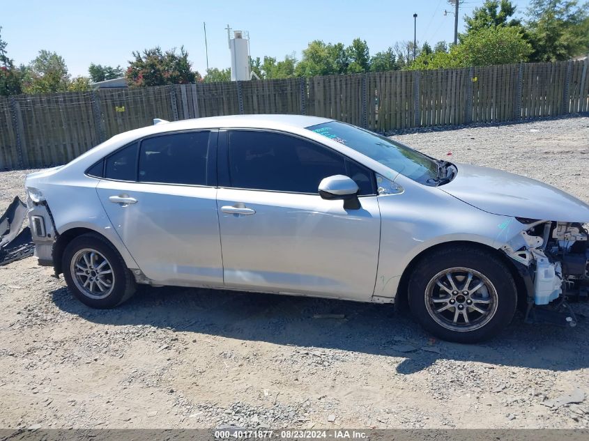 2022 Toyota Corolla Hybrid Le VIN: JTDEAMDE5NJ043279 Lot: 40171877