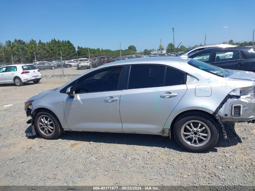 2022 Toyota Corolla Hybrid Le VIN: JTDEAMDE5NJ043279 Lot: 40171877