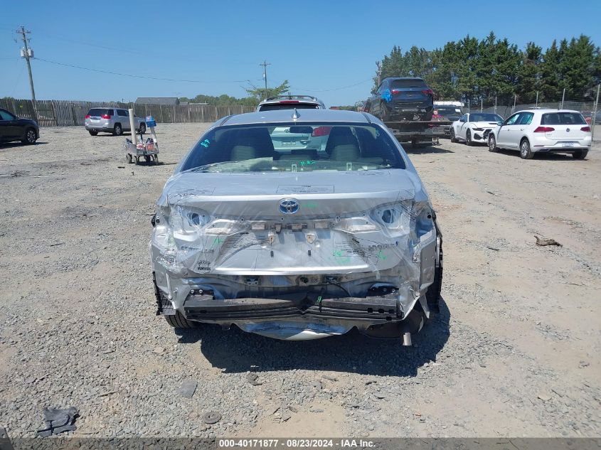 2022 Toyota Corolla Hybrid Le VIN: JTDEAMDE5NJ043279 Lot: 40171877