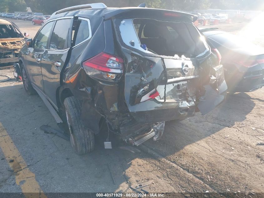 2017 Nissan Rogue Sv VIN: KNMAT2MV3HP506809 Lot: 40171929