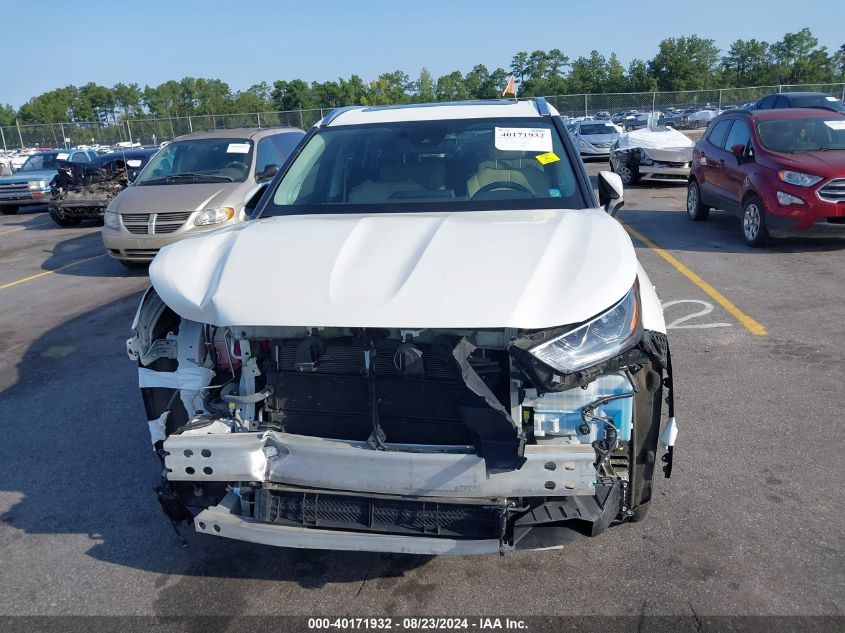 2021 Toyota Highlander Hybrid Limited VIN: 5TDYARAH2MS505274 Lot: 40171932