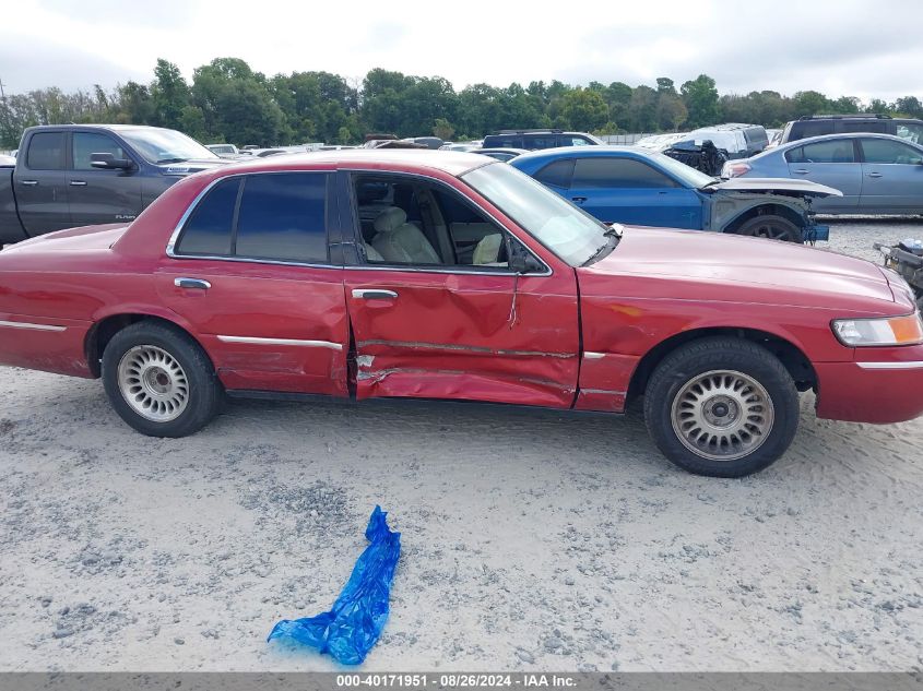 2000 Mercury Grand Marquis Ls VIN: 2MEFM75W5YX662785 Lot: 40171951