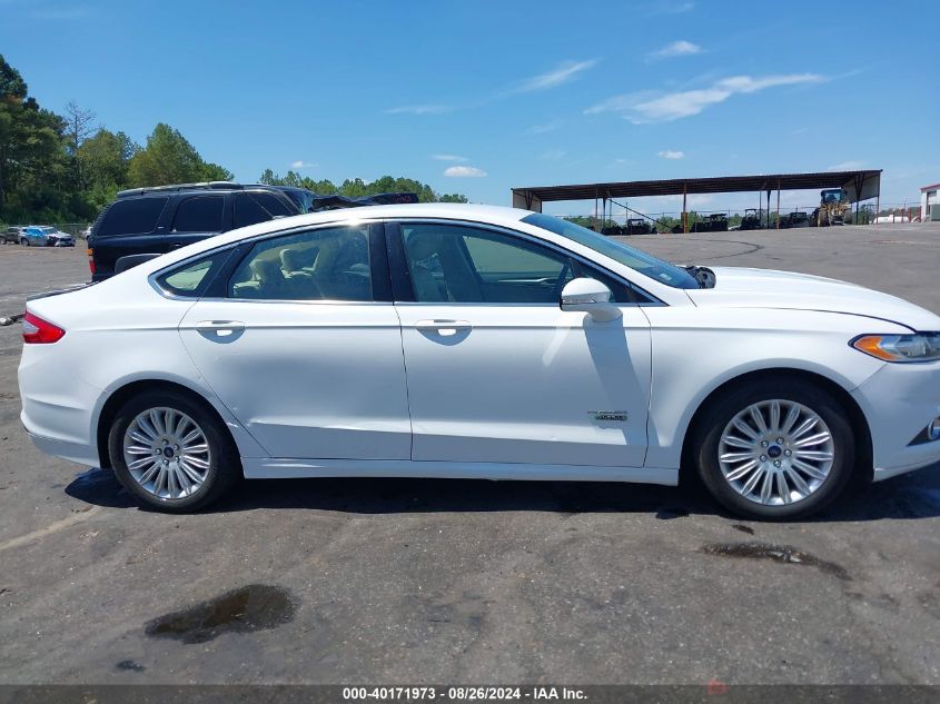 2016 Ford Fusion Energi Se Luxury VIN: 3FA6P0PU8GR394460 Lot: 40171973