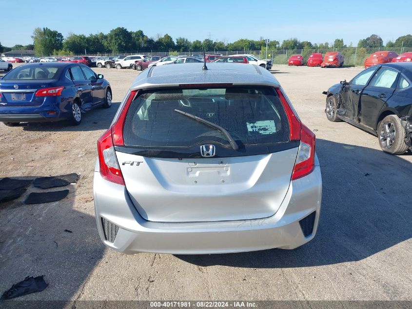 2015 Honda Fit Lx VIN: 3HGGK5H50FM720332 Lot: 40171981