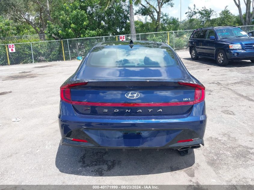 2021 Hyundai Sonata Sel Plus VIN: 5NPEJ4J25MH119634 Lot: 40171999