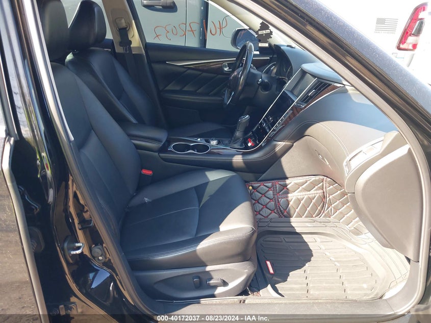 VIN JN1CV7AR1JM280674 2018 INFINITI Q50 2.0T LUXE
