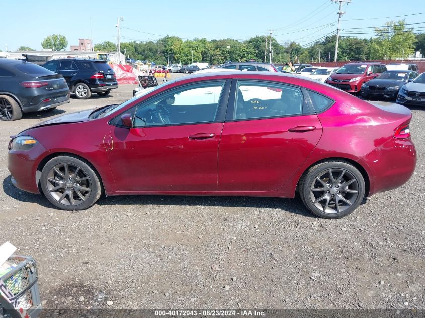 2015 Dodge Dart Se VIN: 1C3CDFAA9FD375788 Lot: 40172043