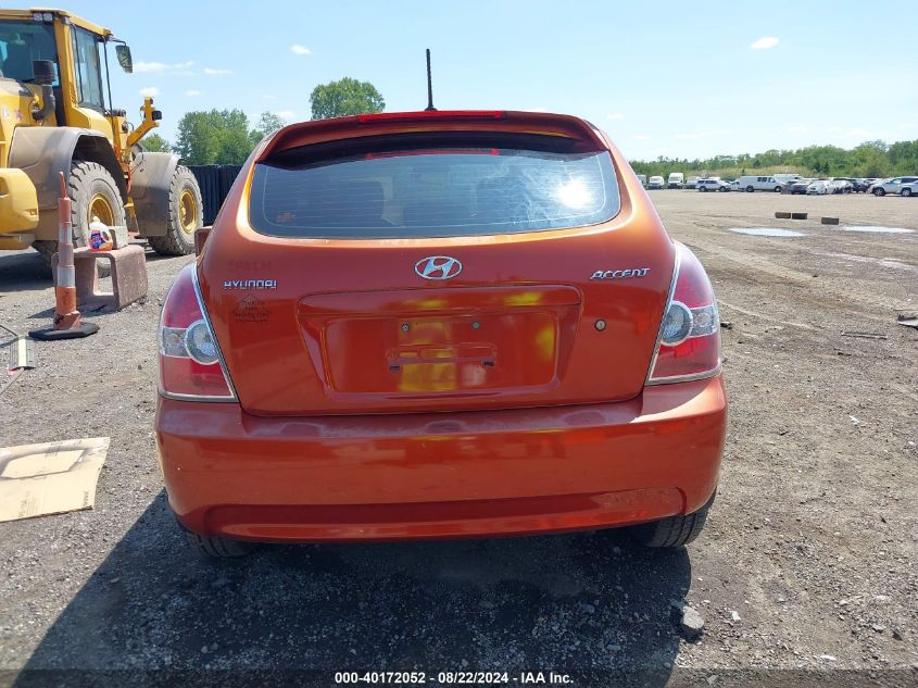 KMHCM36C29U121568 2009 Hyundai Accent Gs