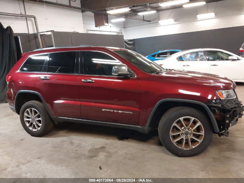 2016 Jeep Grand Cherokee Limited VIN: 1C4RJFBG9GC368123 Lot: 40172064