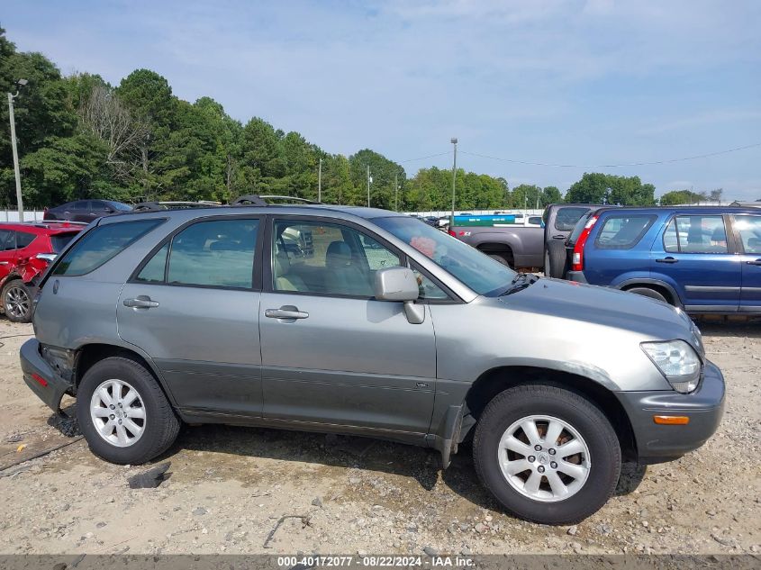 2001 Lexus Rx 300 VIN: JTJHF10U810187173 Lot: 40172077