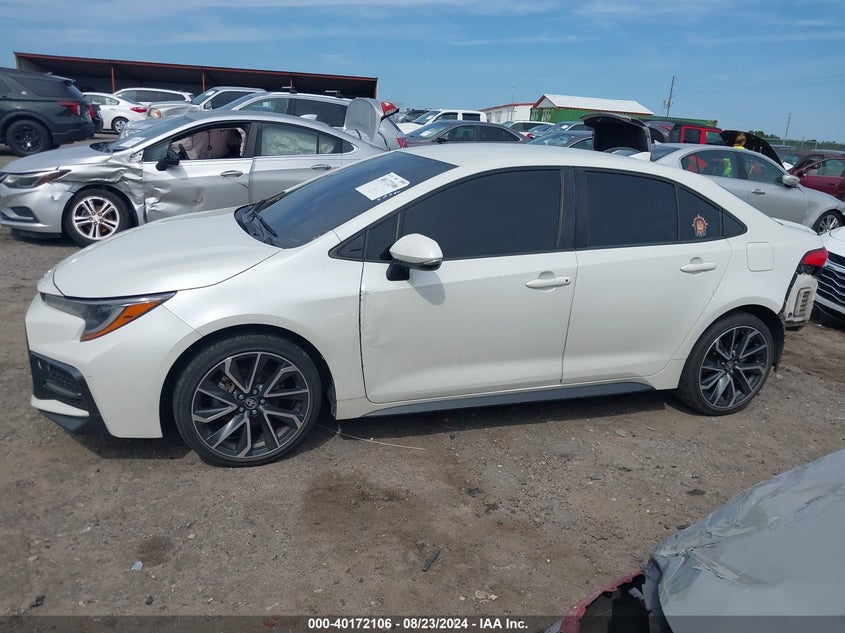 VIN JTDS4RCE8LJ038714 2020 TOYOTA COROLLA SE