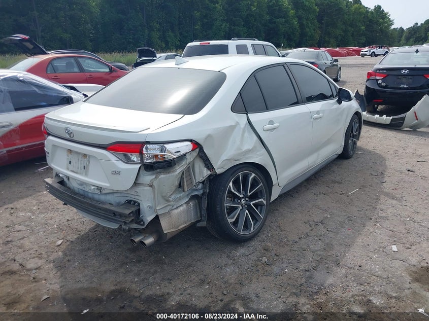 VIN JTDS4RCE8LJ038714 2020 TOYOTA COROLLA SE