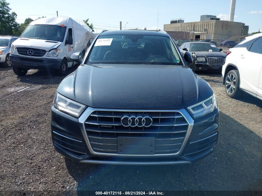 2018 Audi Q5 VIN: WA1BNAFY2J2007724 Lot: 40172115