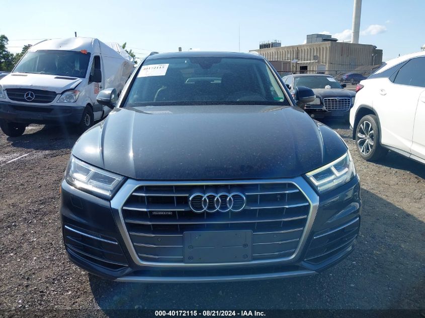 2018 Audi Q5 VIN: WA1BNAFY2J2007724 Lot: 40172115