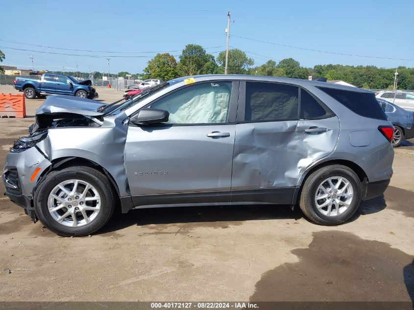 2024 CHEVROLET EQUINOX FWD LS - 3GNAXHEG7RL359325