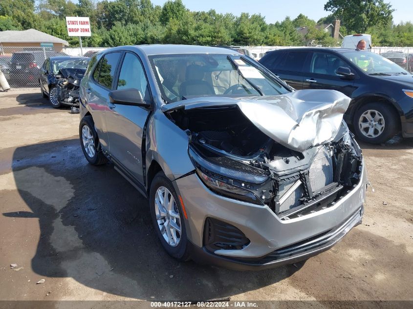 2024 CHEVROLET EQUINOX FWD LS - 3GNAXHEG7RL359325