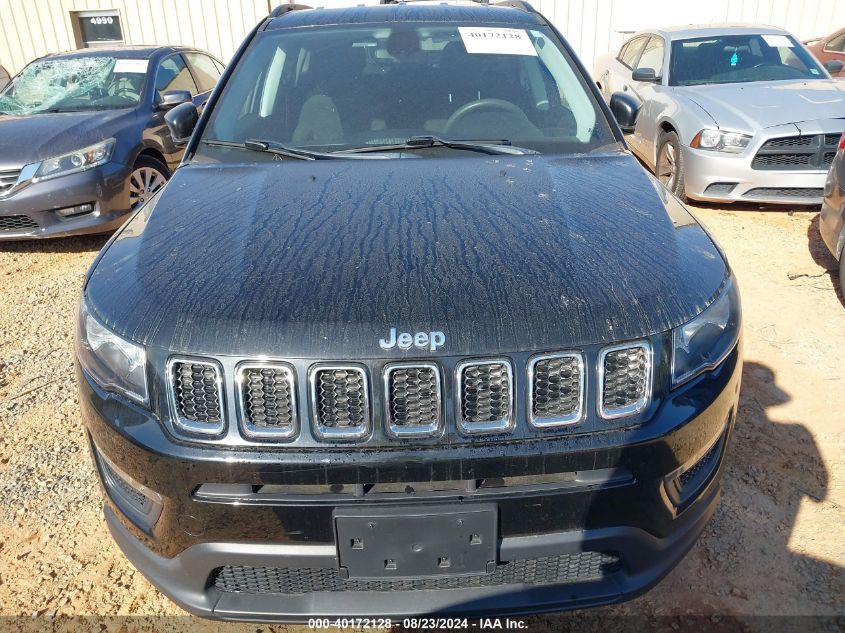 2020 Jeep Compass Sport Fwd VIN: 3C4NJCAB3LT175550 Lot: 40172128