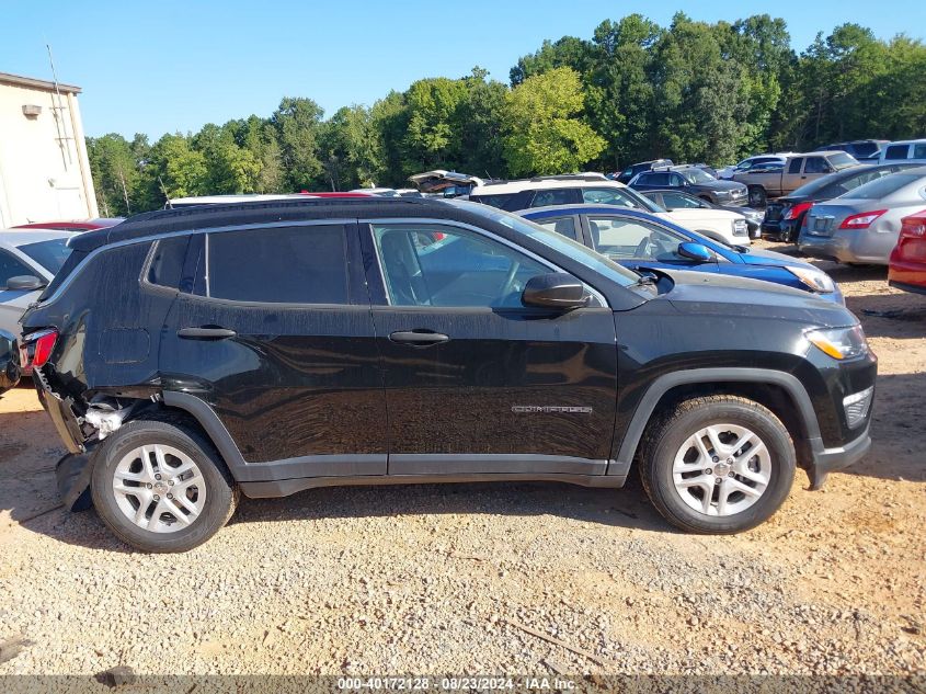 2020 Jeep Compass Sport Fwd VIN: 3C4NJCAB3LT175550 Lot: 40172128