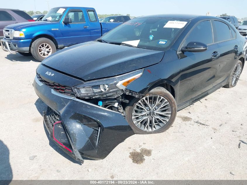 2023 Kia Forte Gt-Line VIN: 3KPF54ADXPE622661 Lot: 40172194