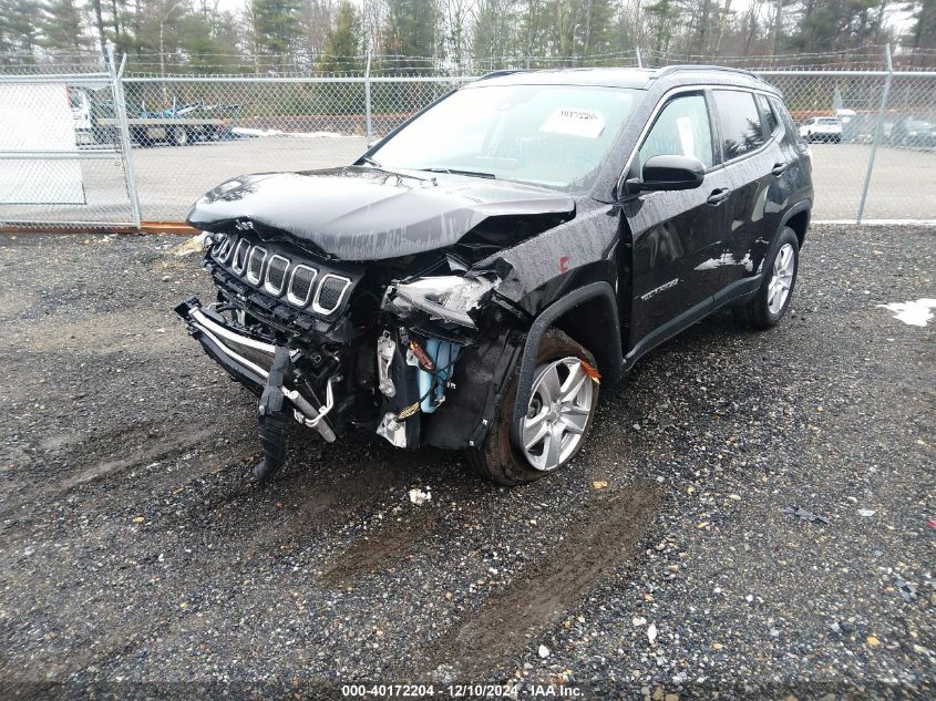 VIN 3C4NJDBB8NT181528 2022 JEEP COMPASS no.2