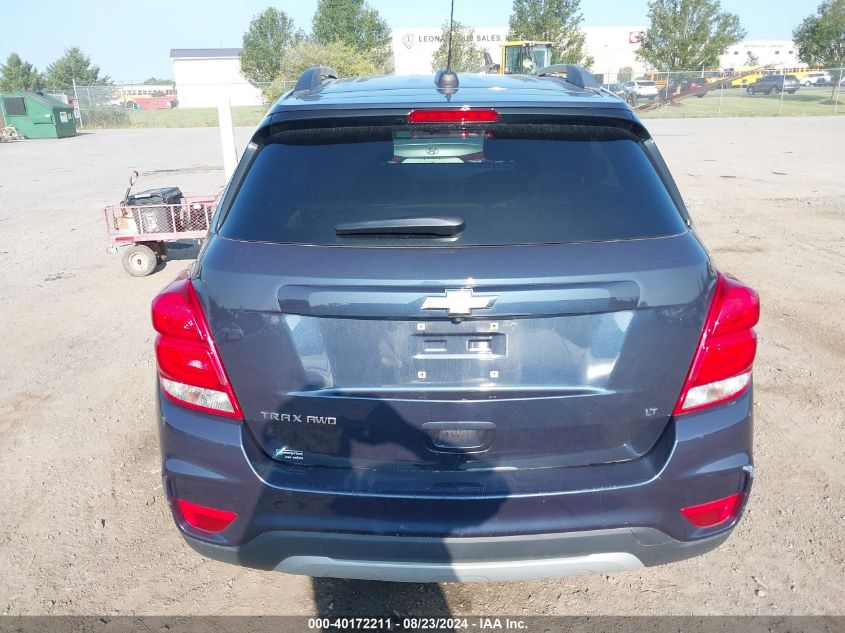 2018 Chevrolet Trax Lt VIN: 3GNCJPSB1JL273994 Lot: 40172211