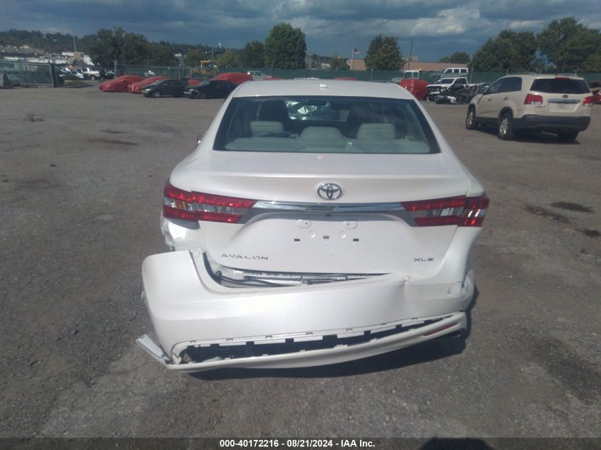 2015 Toyota Avalon Xle Touring VIN: 4T1BK1EB0FU186722 Lot: 40172216