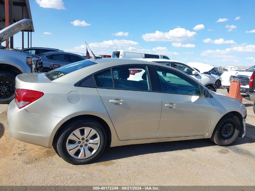 2014 Chevrolet Cruze Ls Auto VIN: 1G1PA5SH9E7354005 Lot: 40172249