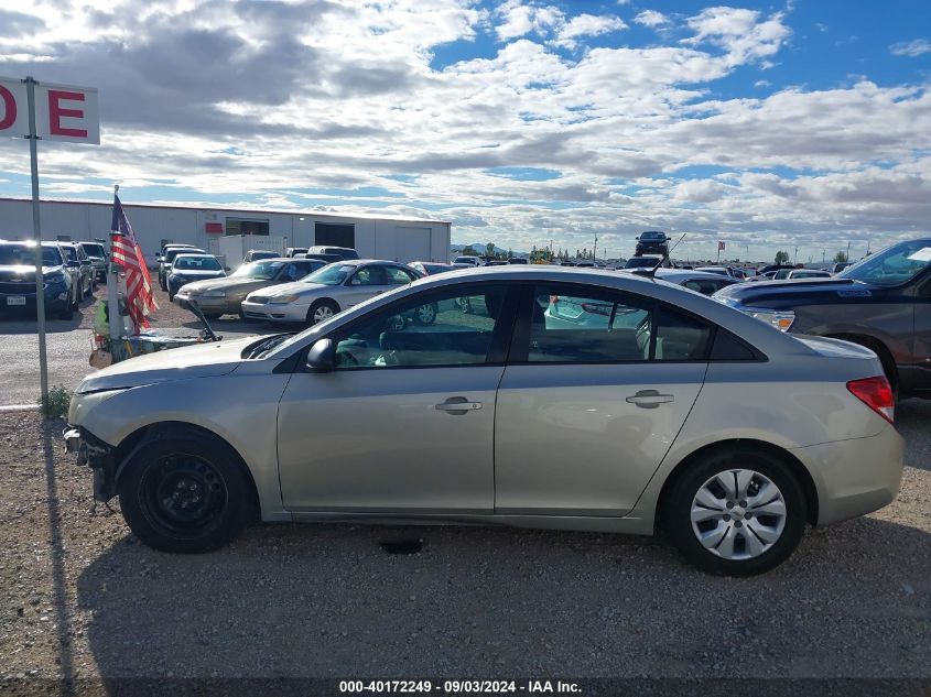 2014 Chevrolet Cruze Ls Auto VIN: 1G1PA5SH9E7354005 Lot: 40172249