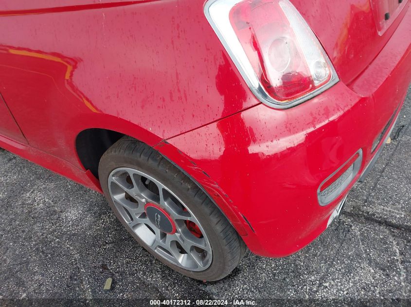 2015 Fiat 500 Sport VIN: 3C3CFFBRXFT576415 Lot: 40172312