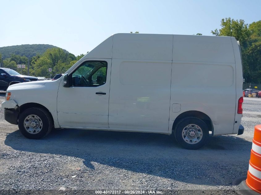 2019 Nissan Nv Cargo Nv2500 Hd Sv V8 VIN: 1N6AF0LY6KN809705 Lot: 40172317