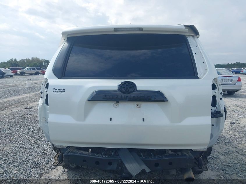 2021 Toyota 4Runner Nightshade Special Edition VIN: JTEJU5JR9M5861121 Lot: 40172365