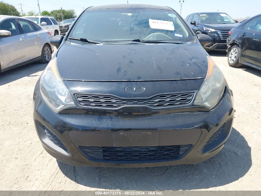 2015 Kia Rio Lx VIN: KNADM5A30F6500707 Lot: 40172375