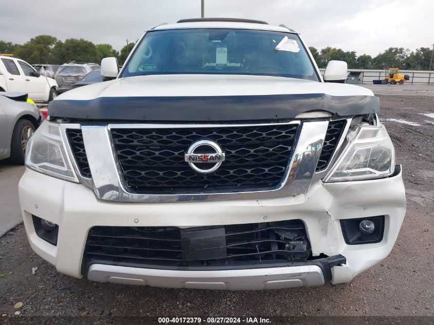 2017 Nissan Armada Platinum VIN: JN8AY2NF6H9301065 Lot: 40172379