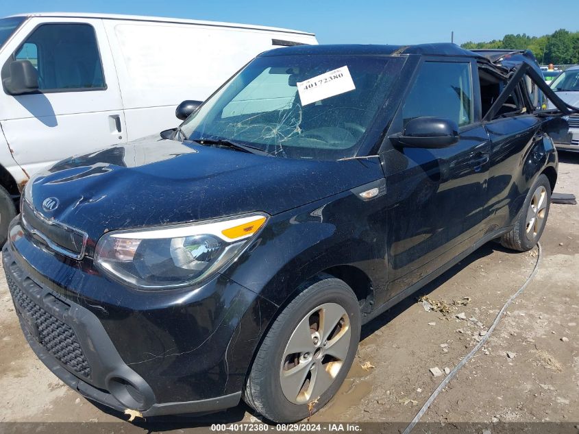 2014 Kia Soul VIN: KNDJN2A27E7025252 Lot: 40172380