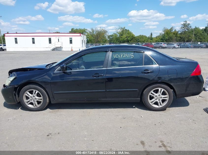 2006 Honda Accord 2.4 Se VIN: 1HGCM563X6A170614 Lot: 40172415