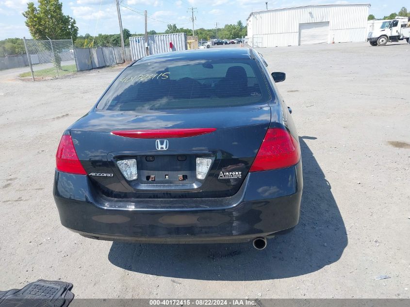 2006 Honda Accord 2.4 Se VIN: 1HGCM563X6A170614 Lot: 40172415