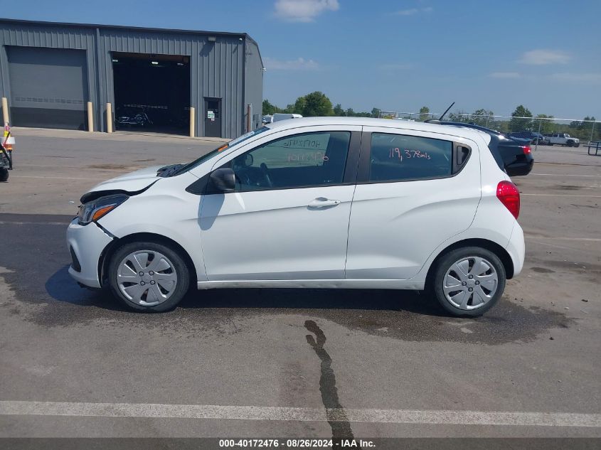 2017 Chevrolet Spark Ls Cvt VIN: KL8CB6SAXHC810884 Lot: 40172476