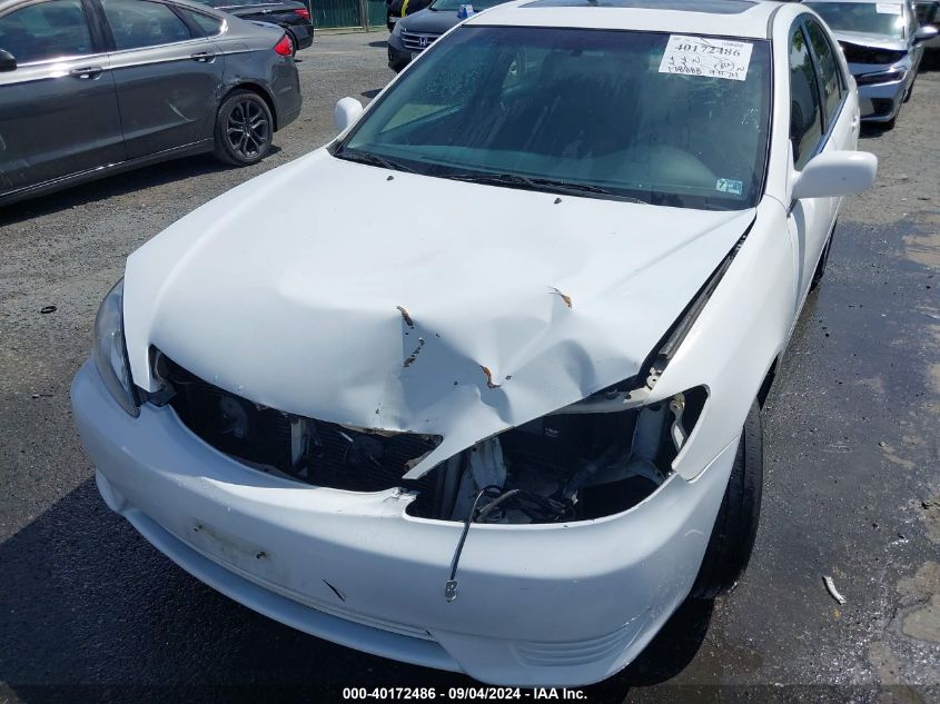 2005 Toyota Camry Se VIN: 4T1BE32K05U565886 Lot: 40172486