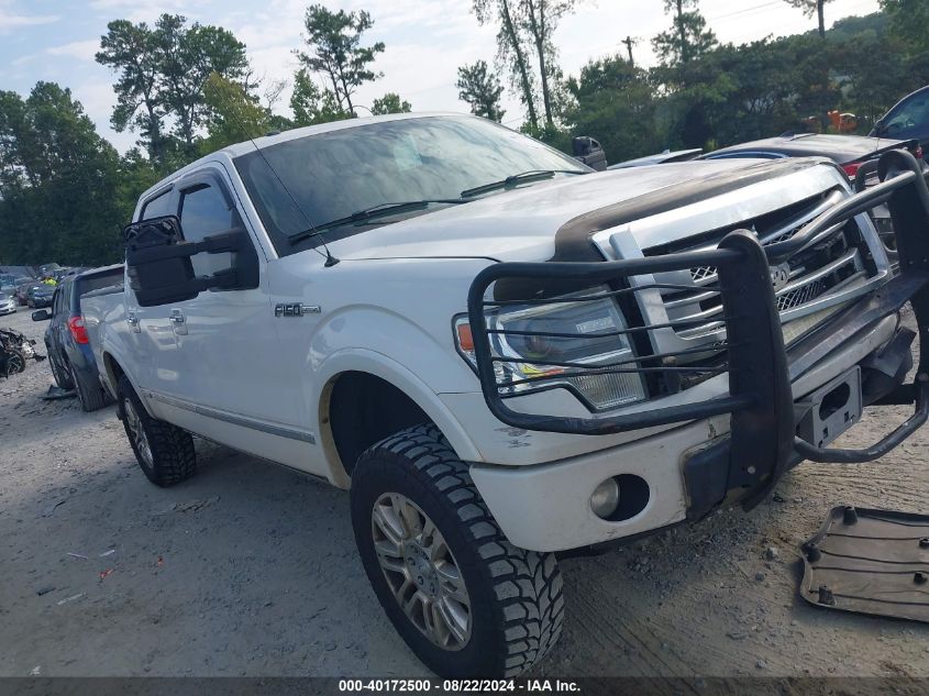 2013 FORD F-150 PLATINUM - 1FTFW1CF5DFA22836